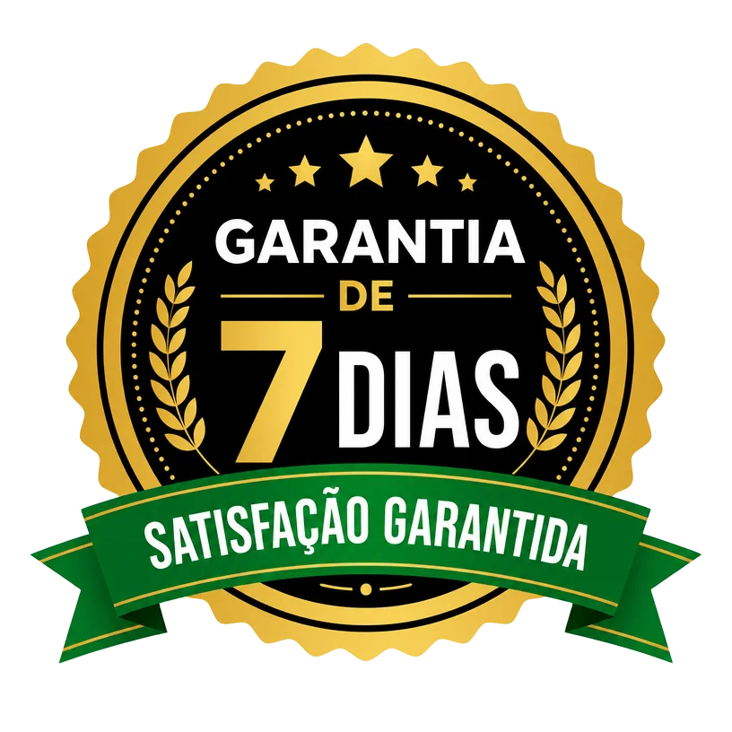 Selo de garantia de 7 dias